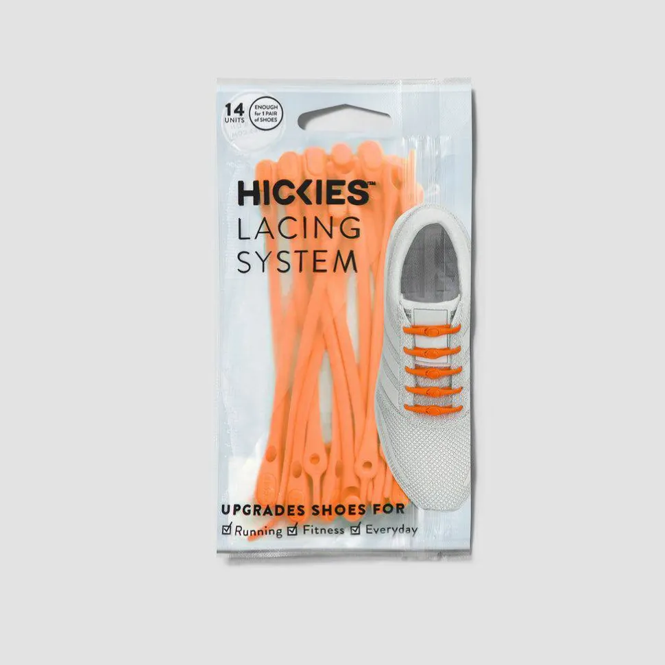 Hickies No Tie Laces 2.0 Orange