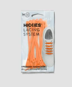 Hickies No Tie Laces 2.0 Orange Hot