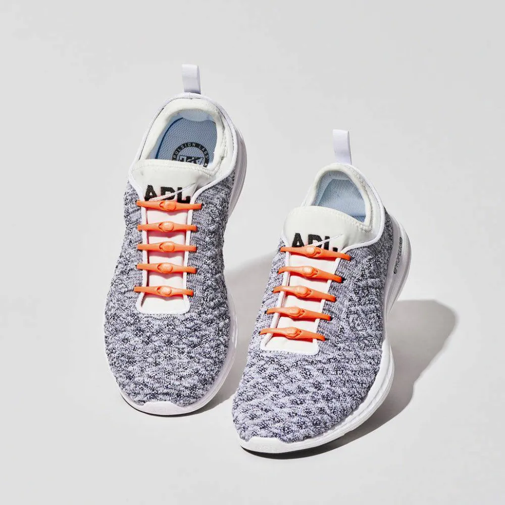 Hickies No Tie Laces 2.0 Orange Hot