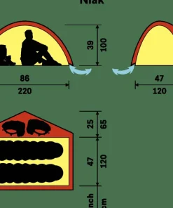 Hilleberg Niak Red Röd Discount