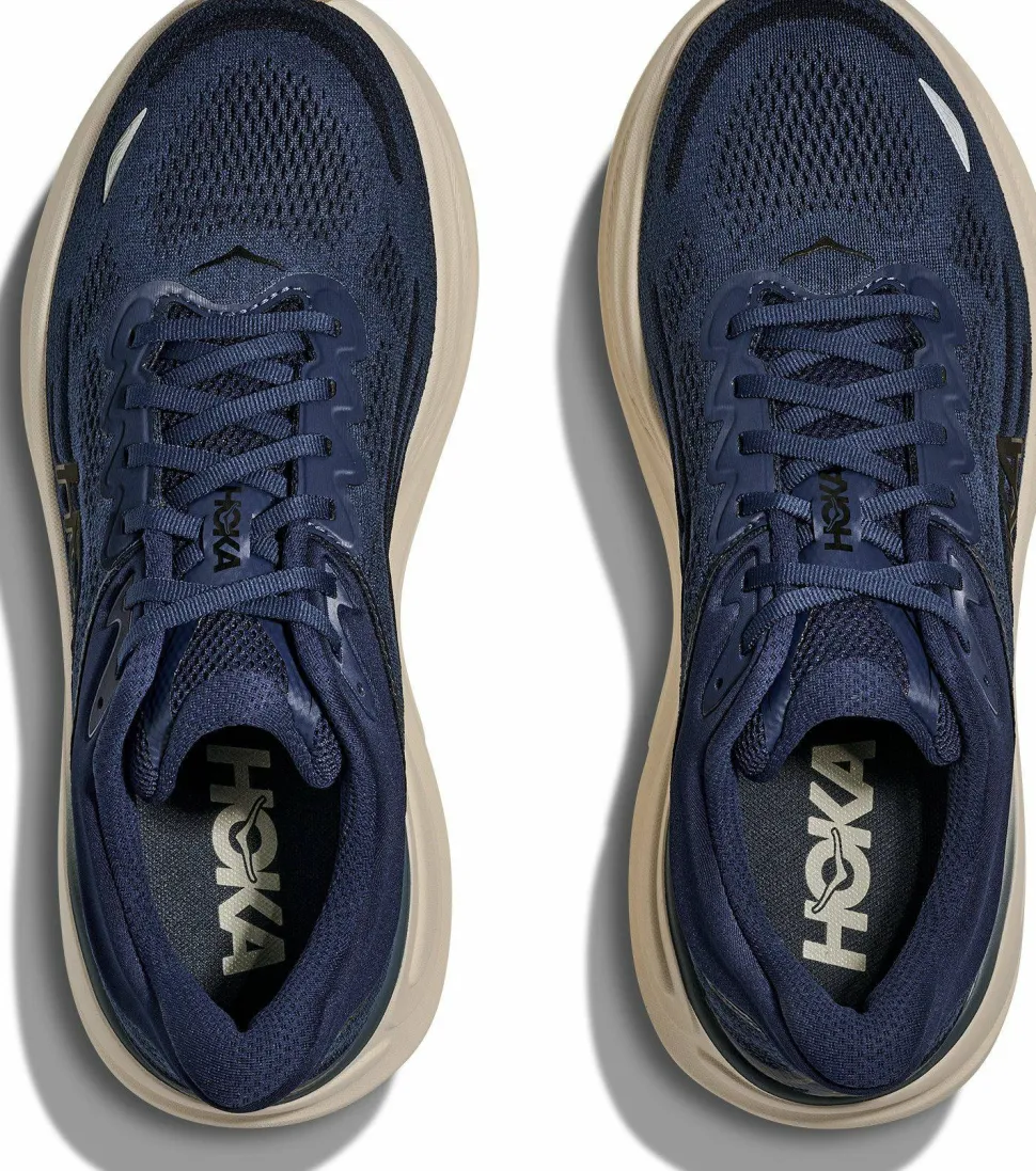 Hoka Men's Bondi 9 Midnight Blue/Varsity Navy