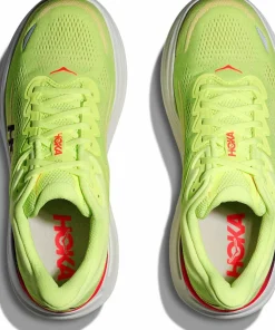 Hoka Men's Bondi 9 Neon Yuzu/Sunlight
