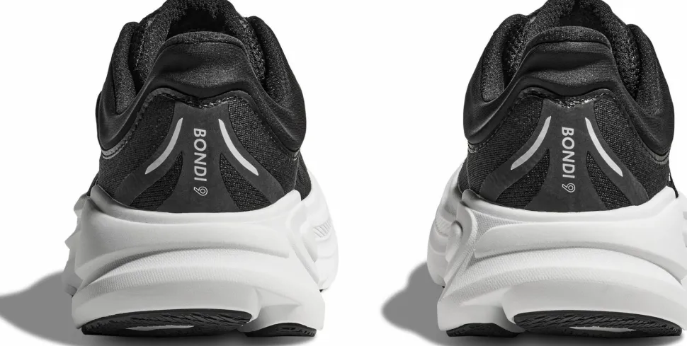 Hoka Men's Bondi 9 Wide Black/White