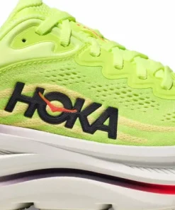 Hoka Men's Bondi 9 Wide Neon Yuzu/Sunlight