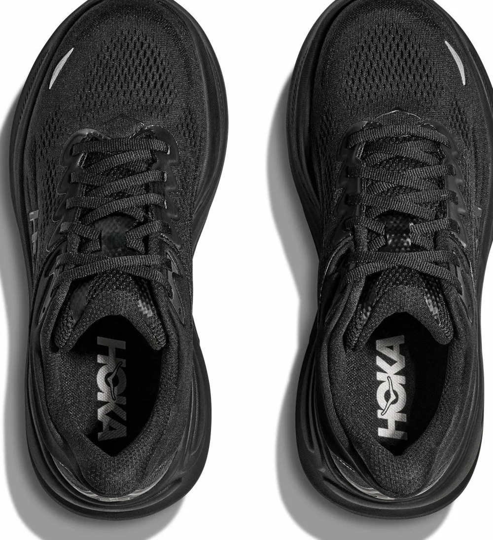 Hoka Men's Bondi 9 X-Wide Black/Black Sale