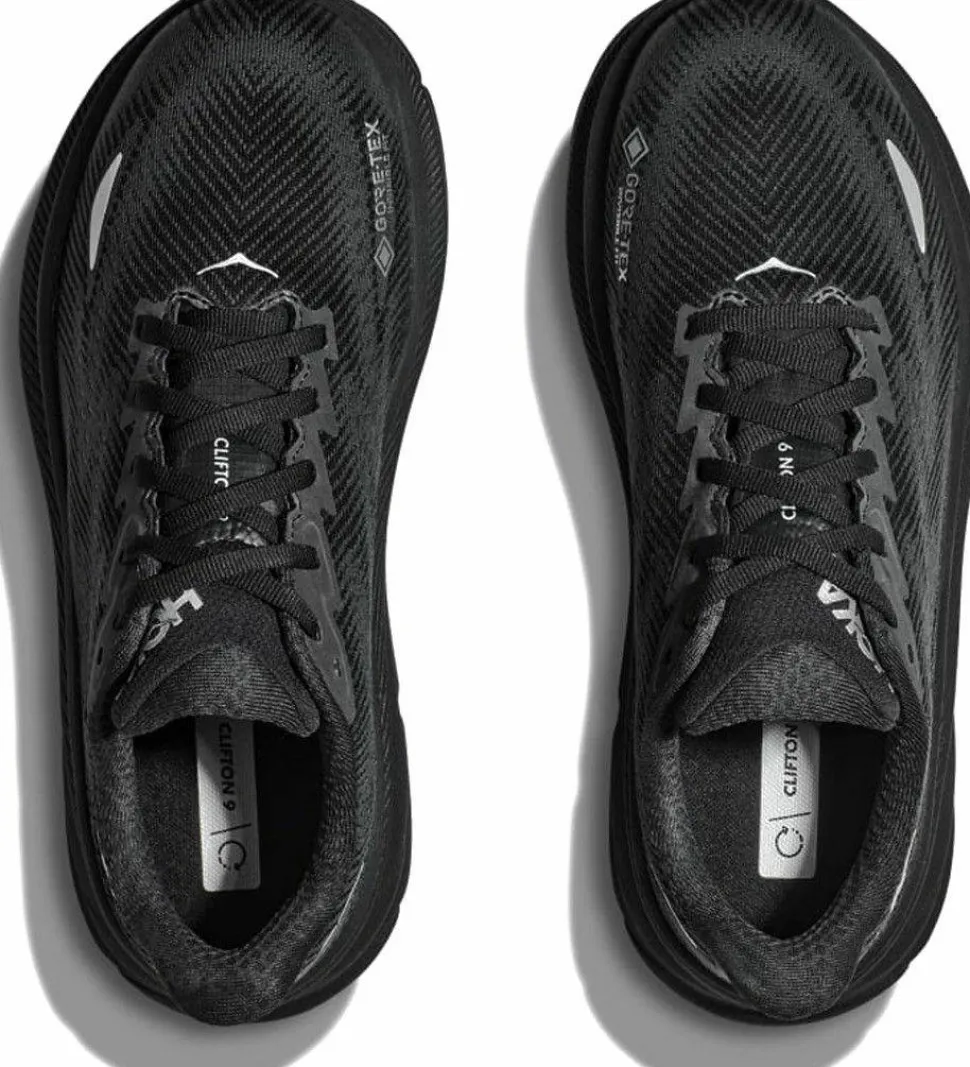 Hoka Men's Clifton 9 GORE-TEX Black/Black