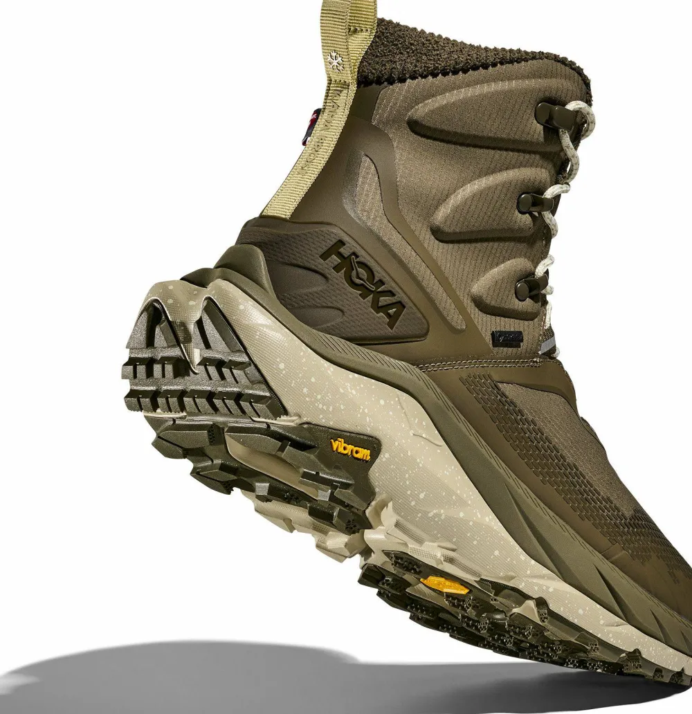 Hoka Men's Kaha 2 Frost GORE-TEX Antique Olive/Oyster Mushroom Hot