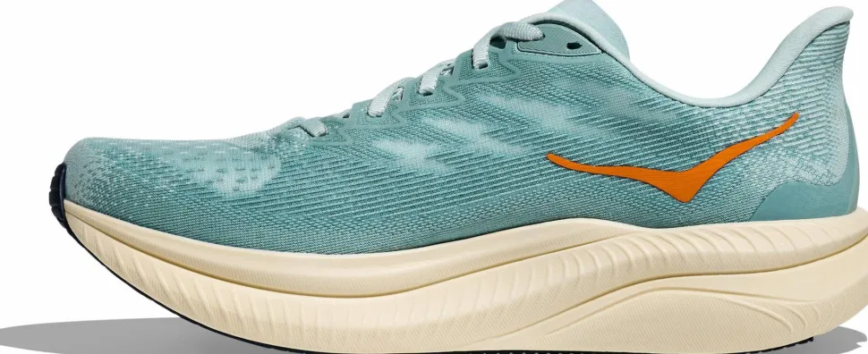Hoka Men's Mach 6 Clear Sea/Sea Water