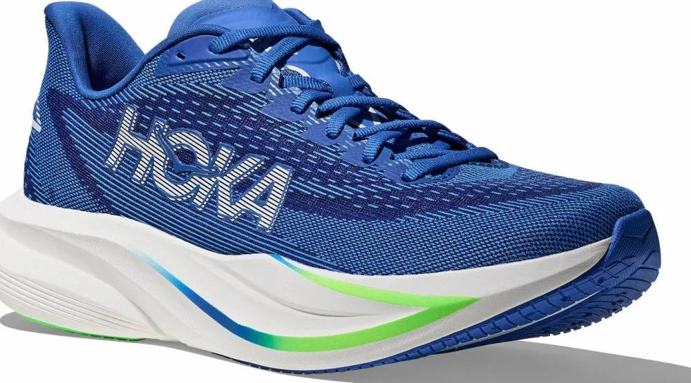 Hoka Men's Mach 7 Cobalt Blue/Neon Green Online