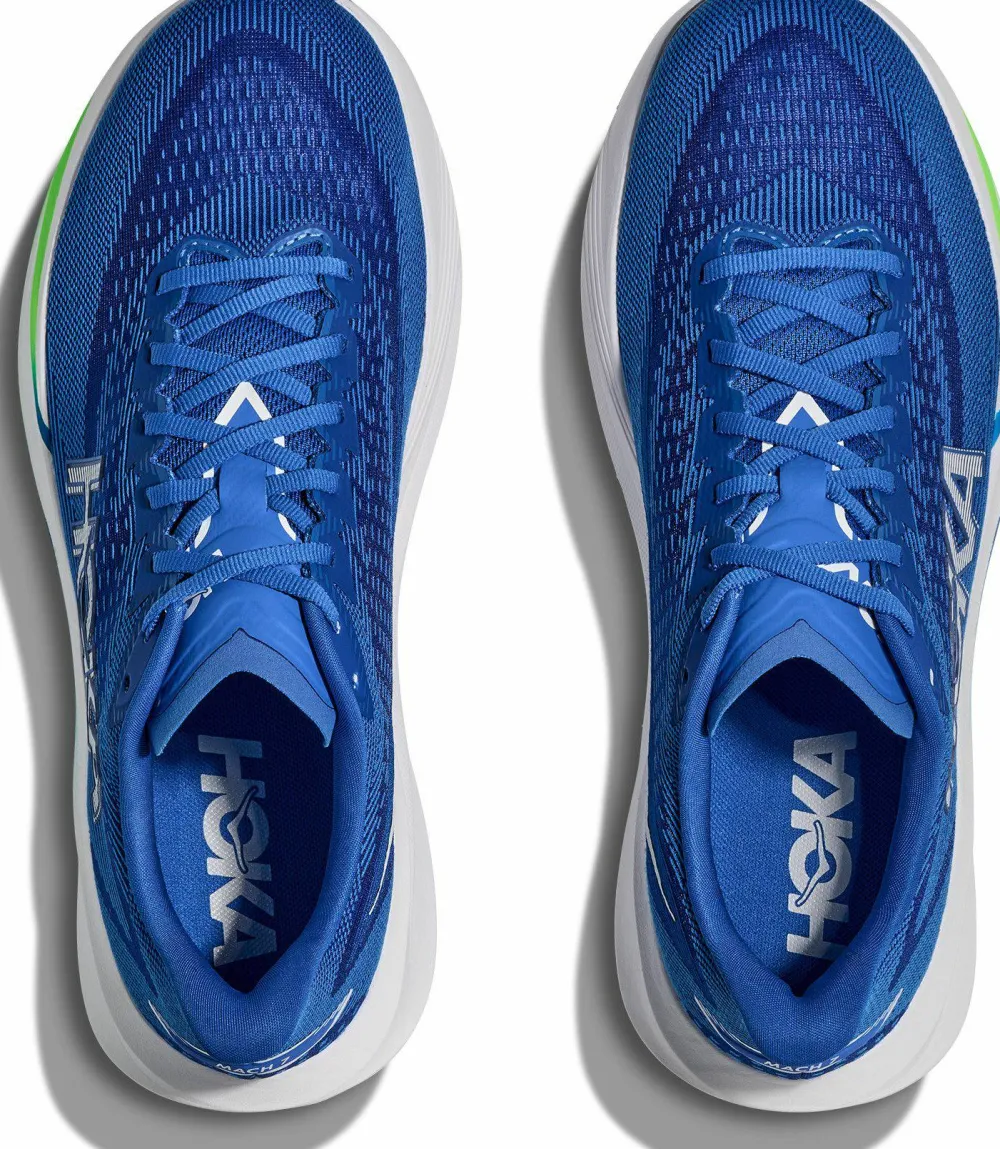 Hoka Men's Mach 7 Cobalt Blue/Neon Green Online