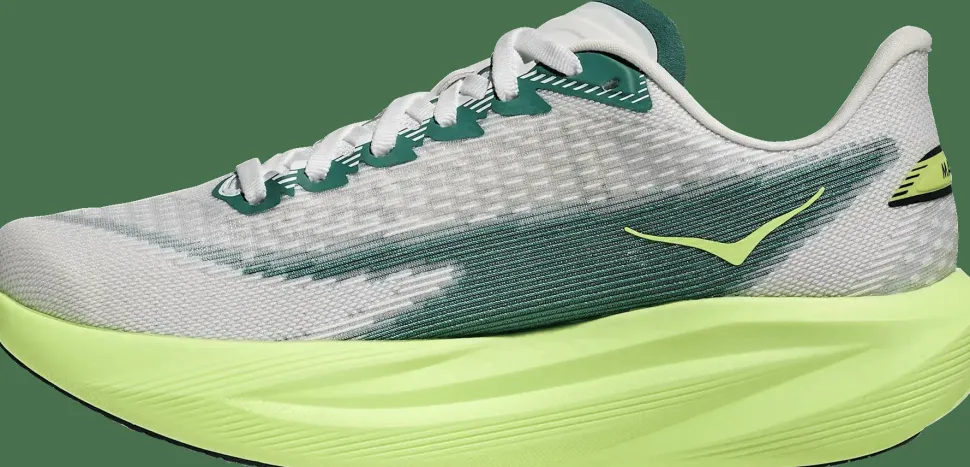 Hoka Men's Mach 7 Frost/Neon Yuzu