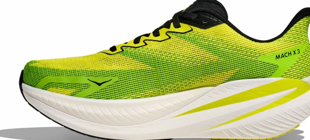 Hoka Men's Mach X 3 Neon Citrus/Neon Lime Neon Hoka Citrus/Neon Lime New