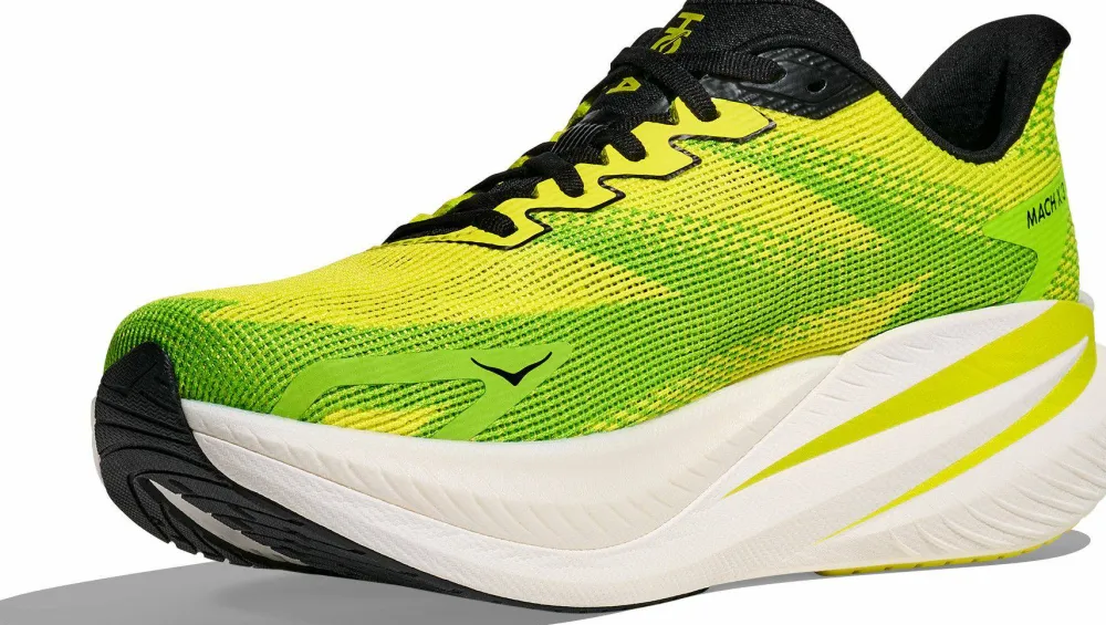 Hoka Men's Mach X 3 Neon Citrus/Neon Lime Neon Hoka Citrus/Neon Lime New
