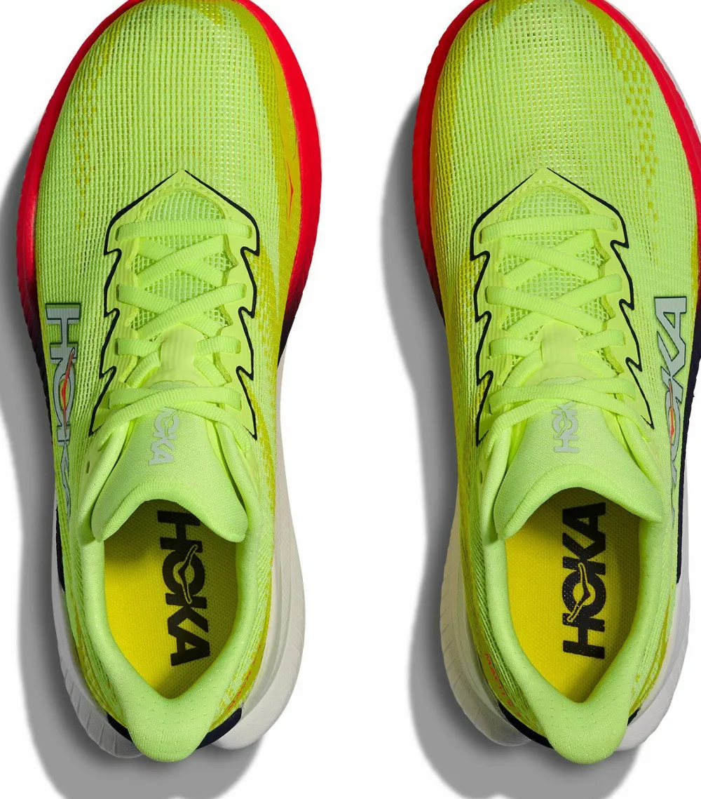 Hoka Men's Mach X 3 Neon Yuzu/Squid Ink New