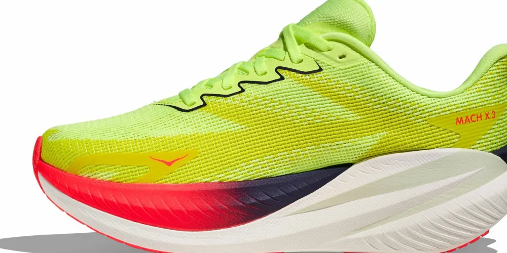 Hoka Men's Mach X 3 Neon Yuzu/Squid Ink New