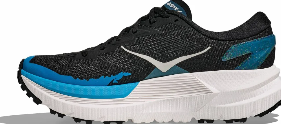 Hoka Men's Mafate X Black/Skyward Blue