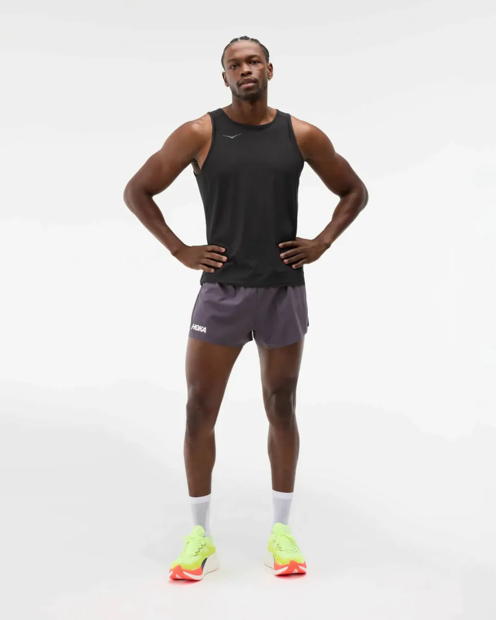 Hoka Men's Race Day Split Short Squid Ink
