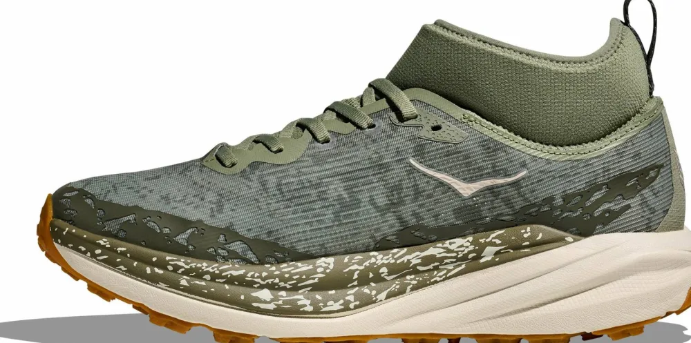 Hoka Men's Speedgoat 6 Mid GORE-TEX Sea Moss/Oat Milk Online