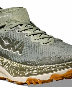 Hoka Men's Speedgoat 6 Mid GORE-TEX Sea Moss/Oat Milk Online