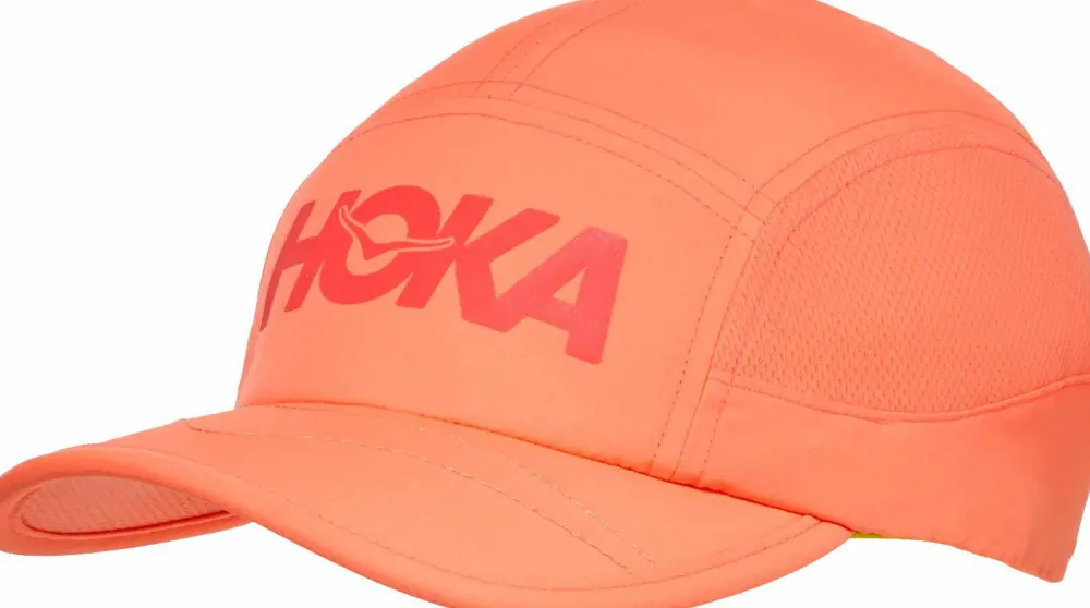 Hoka Run Hat Neon Cantaloupe Best