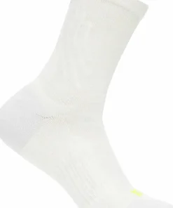 Hoka Unisex Bondi 9 Crew Run Sock White