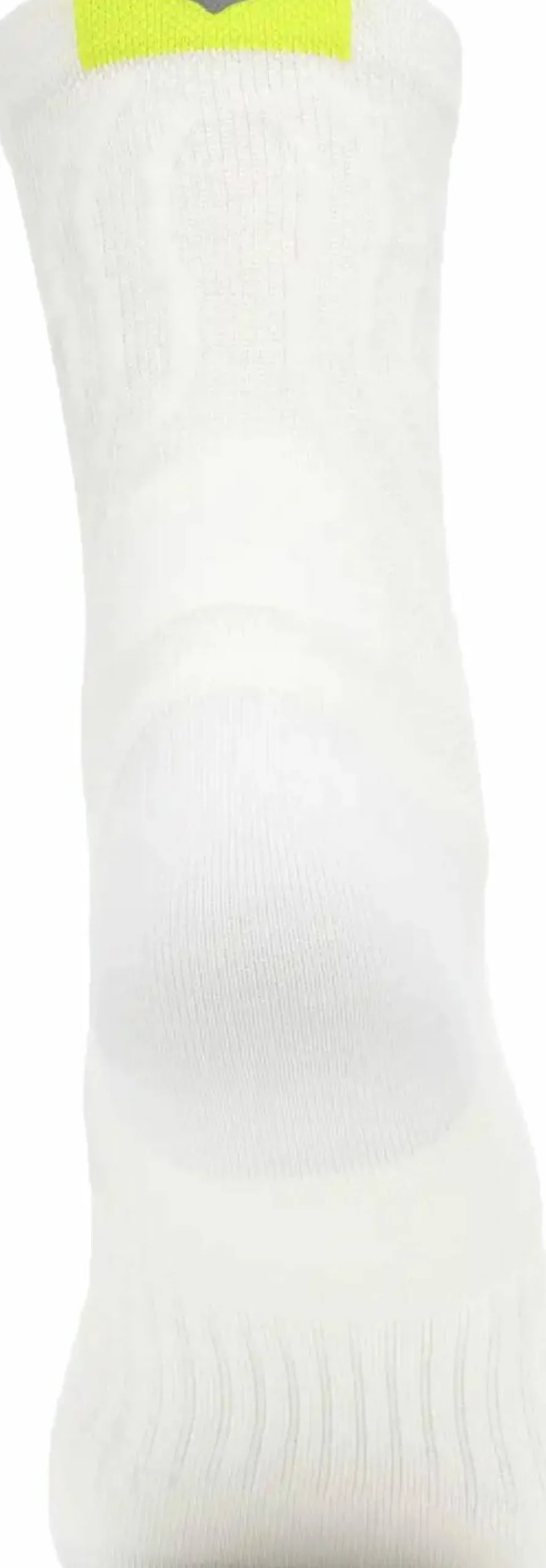 Hoka Unisex Bondi 9 Crew Run Sock White