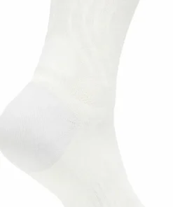 Hoka Unisex Bondi 9 Crew Run Sock White