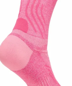 Hoka Unisex Bondi 9 Crew Run Sock Electric Rose New