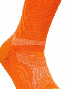 Hoka Unisex Bondi 9 Crew Run Sock Electric Tangerine Online