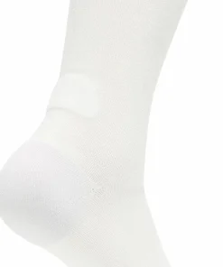 Hoka Unisex Clifton 10 Crew Run Sock White Outlet