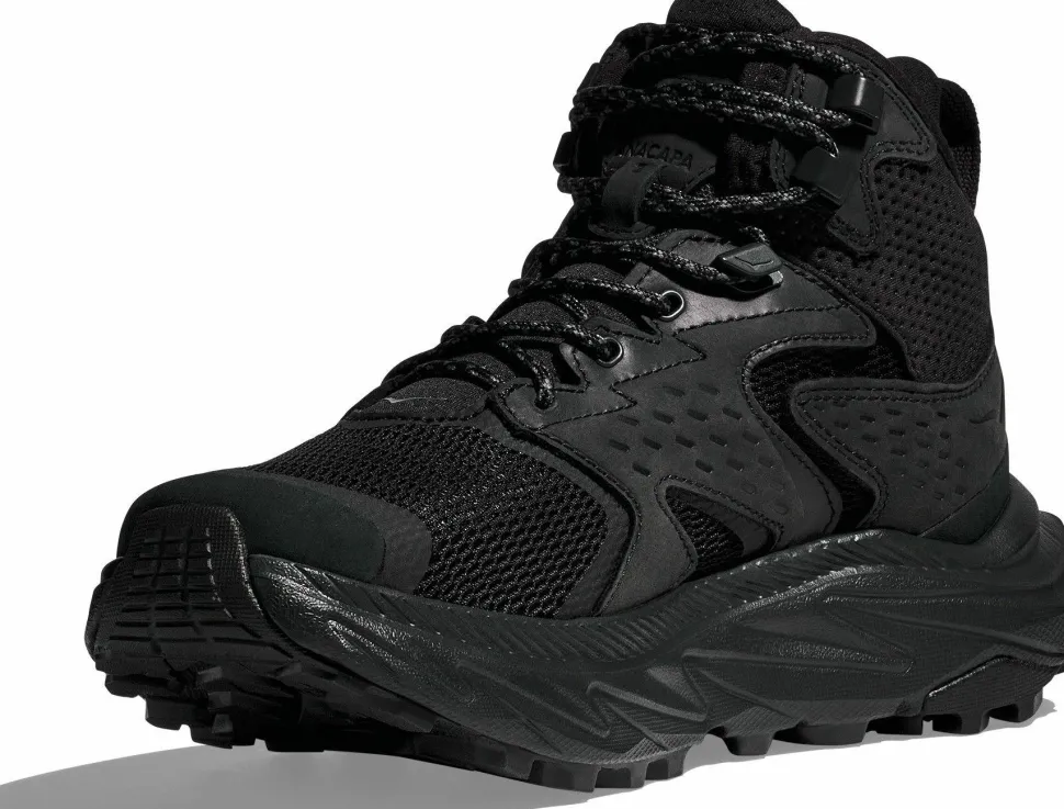 Hoka Women's Anacapa 2 Mid GORE-TEX Black/Black