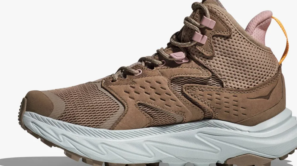Hoka Women's Anacapa 2 Mid GORE-TEX Dune/Ice Flow Discount