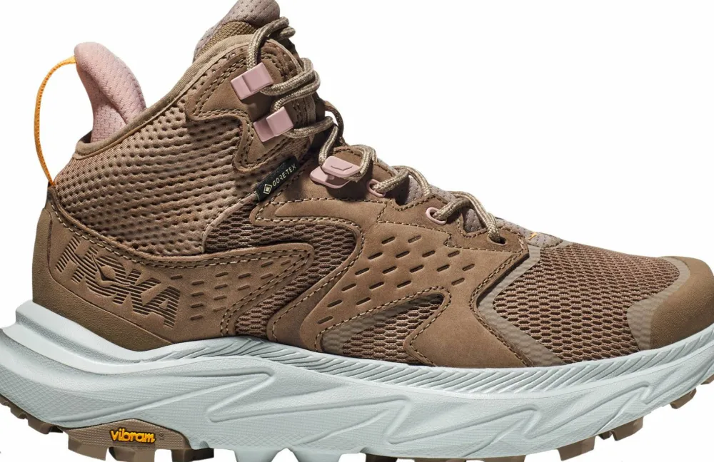 Hoka Women's Anacapa 2 Mid GORE-TEX Dune/Ice Flow Discount