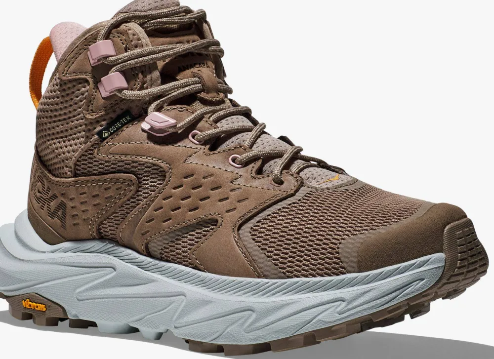 Hoka Women's Anacapa 2 Mid GORE-TEX Dune/Ice Flow Discount