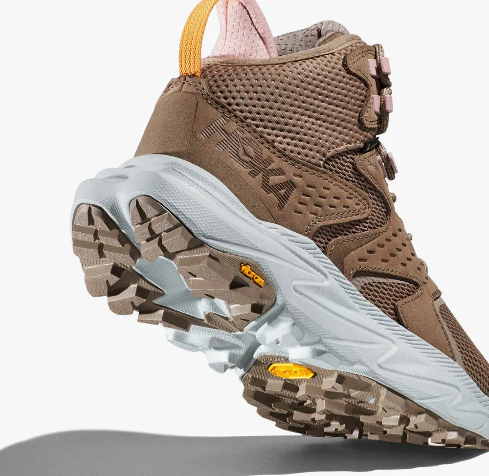 Hoka Women's Anacapa 2 Mid GORE-TEX Dune/Ice Flow Discount