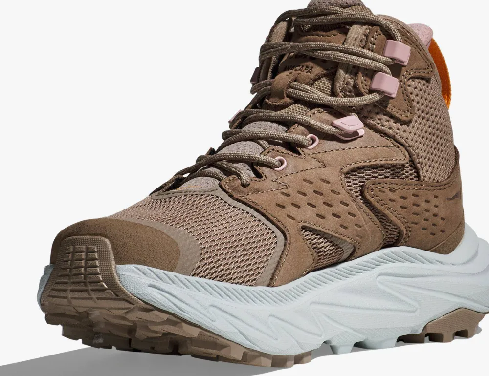 Hoka Women's Anacapa 2 Mid GORE-TEX Dune/Ice Flow Discount