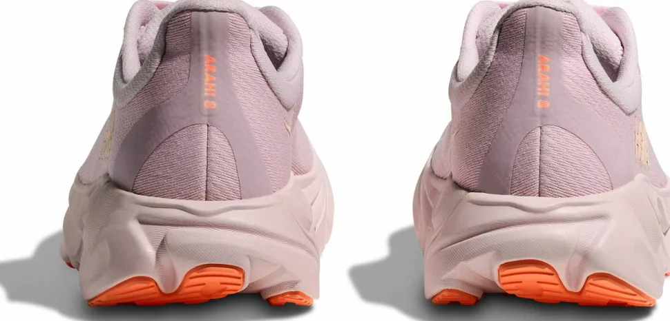 Hoka Women's Arahi 8 Lilac Cream/Neon Cantaloupe
