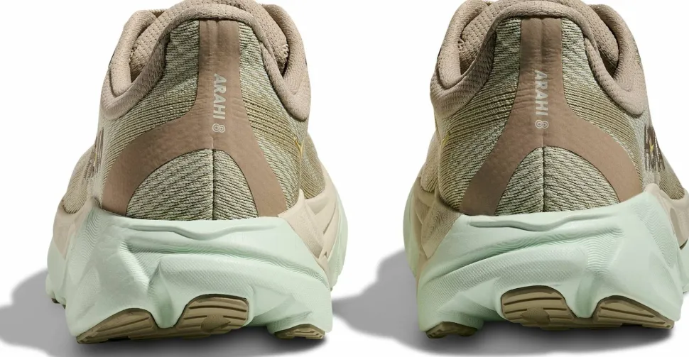 Hoka Women's Arahi 8 Oyster Mushroom/Truffle Salt