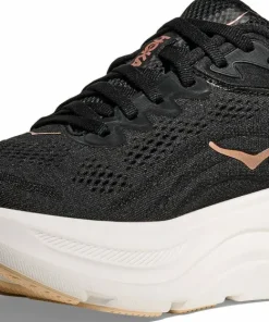 Hoka Women's Bondi 9 Black/Rose Gold Outlet