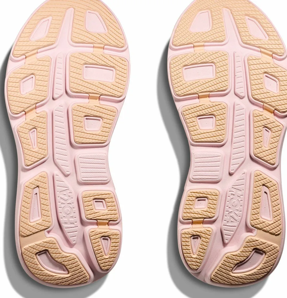 Hoka Women's Bondi 9 Lilac Cream/Tangerine Glow Discount