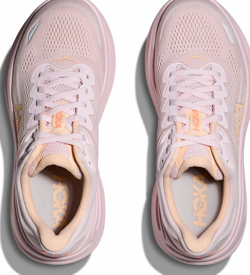 Hoka Women's Bondi 9 Lilac Cream/Tangerine Glow Discount