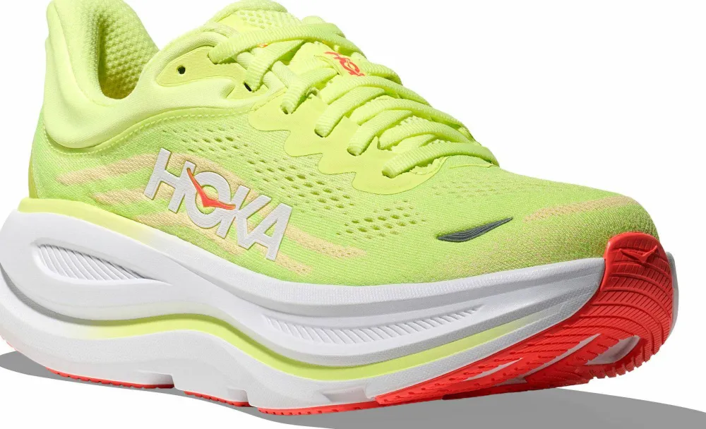 Hoka Women's Bondi 9 Neon Yuzu/Sunlight Outlet