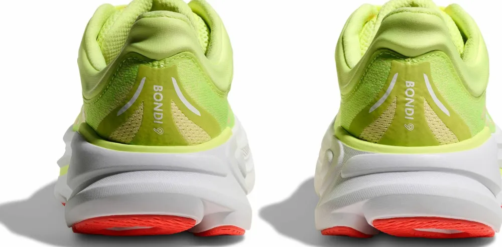 Hoka Women's Bondi 9 Neon Yuzu/Sunlight Outlet