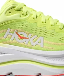 Hoka Women's Bondi 9 Neon Yuzu/Sunlight Outlet