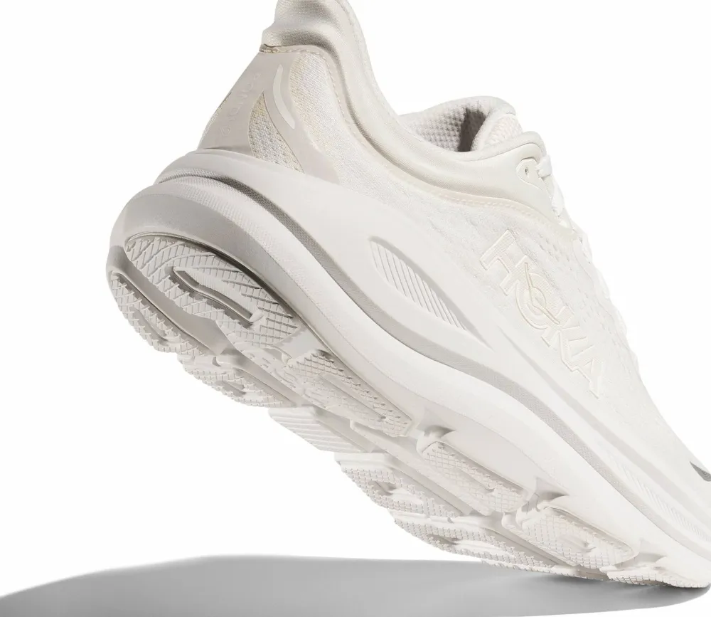 Hoka Women's Bondi 9 White / White Best