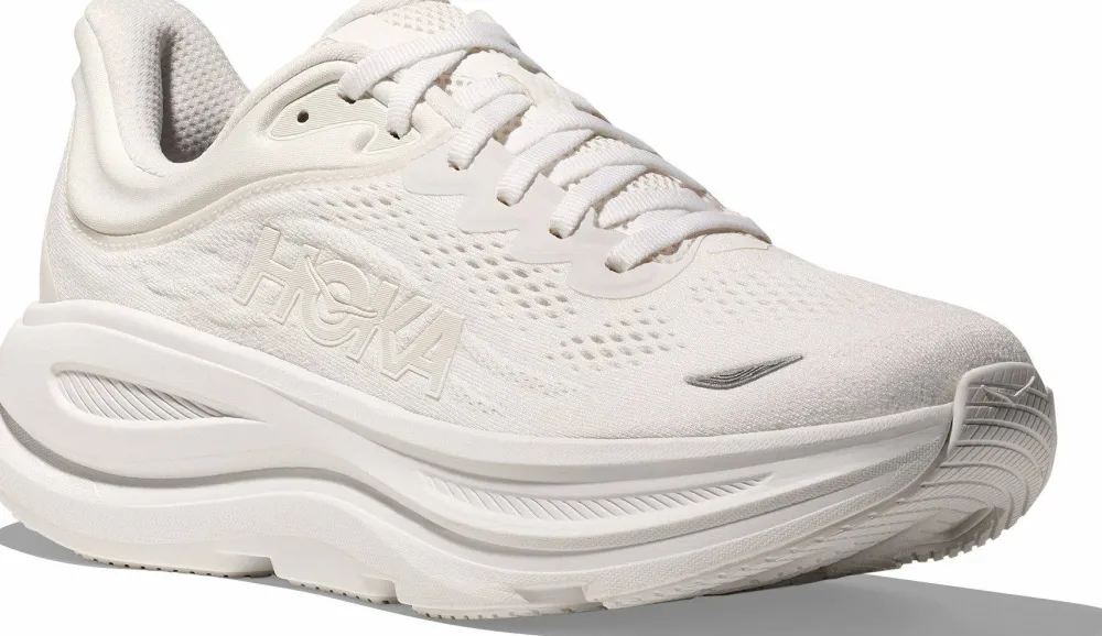 Hoka Women's Bondi 9 White / White Best