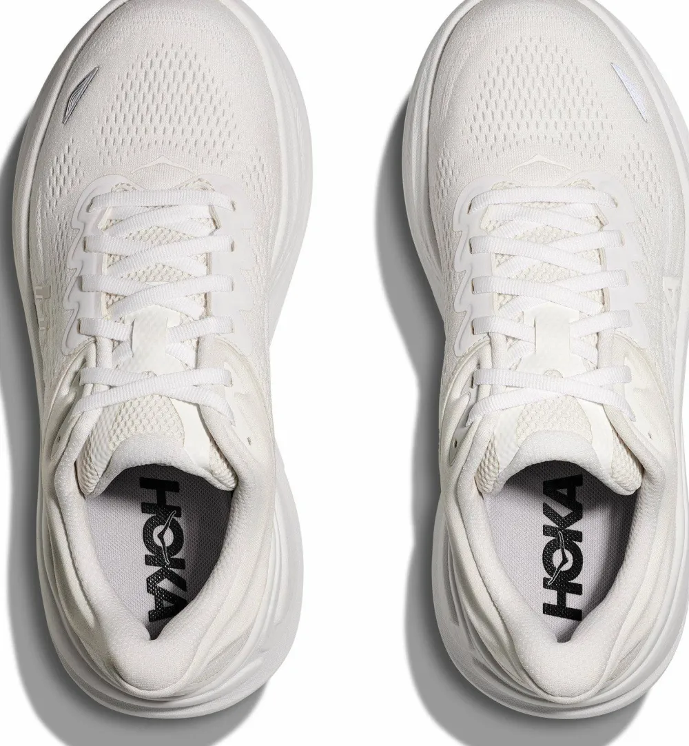 Hoka Women's Bondi 9 White / White Best
