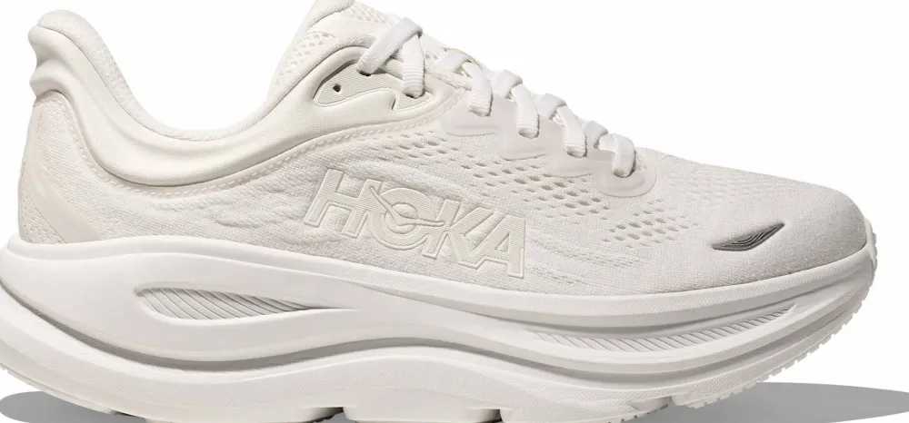 Hoka Women's Bondi 9 White / White Best