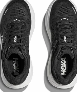 Hoka Women's Bondi 9 Wide Black/White