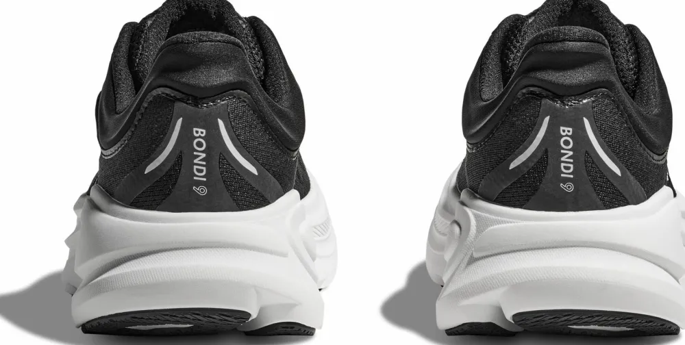 Hoka Women's Bondi 9 X-Wide Black/White Clearance